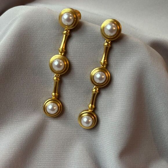 Brand New. $165 Julie Vos Earrings. - Picture 3 of 4